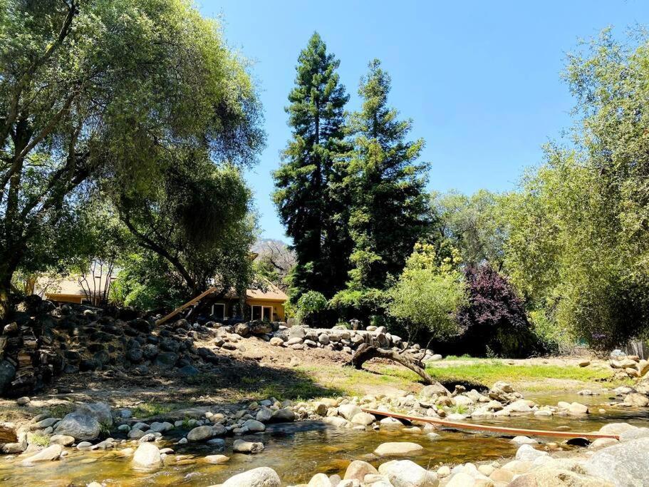 Sequoia Cabin By The River Three Rivers Luaran gambar