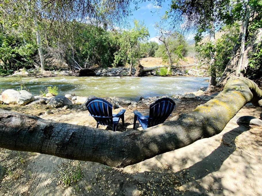 Sequoia Cabin By The River Three Rivers Luaran gambar